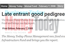 The Money Today-Plexus Management new fund evaluation analyses the HDFC Infrastructure Fund
